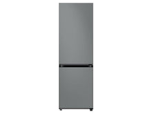 Samsung RB12A300631 12.0 Cu. Ft. Bespoke Bottom Freezer Refrigerator With Customizable Colors And Flexible Design In Grey Glass