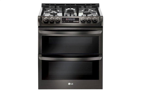 Lg LTG4715BD 6.9 Cu. Ft. Smart Wi-Fi Enabled Gas Double Oven Slide-In Range With Probake Convection® And Easyclean®