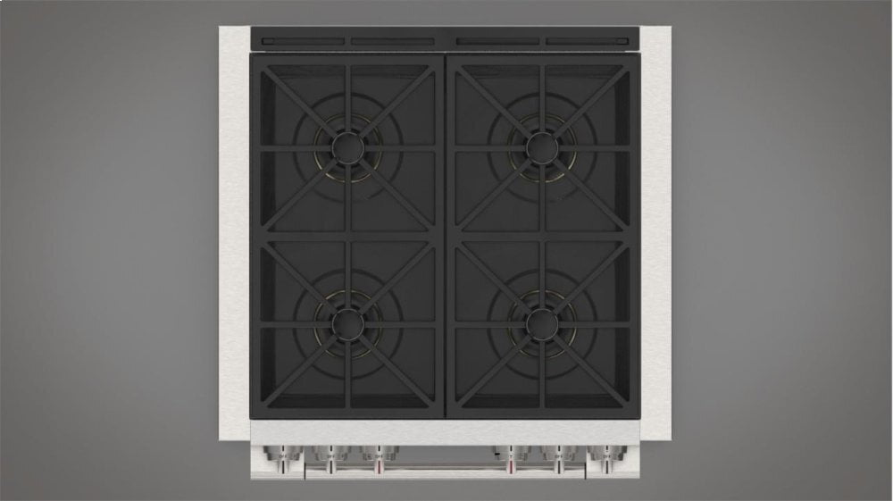 Fulgor Milano F6PDF304S1 30" Dual Fuel Pro Range