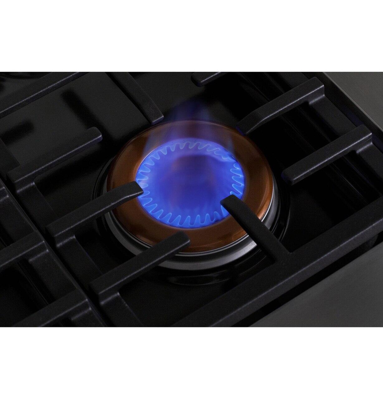 Cafe C2Y486P3TD1 Café™ 48" Smart Dual-Fuel Commercial-Style Range With 6 Burners And Griddle (Natural Gas)