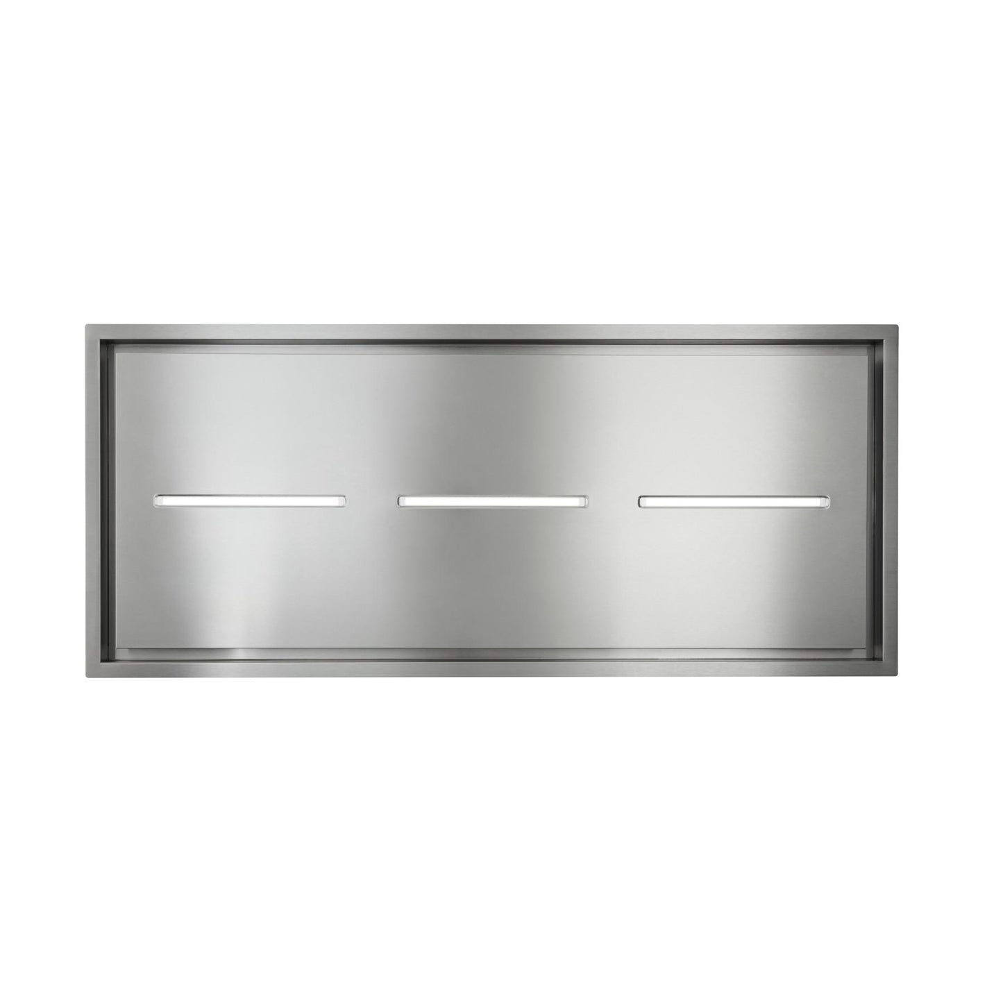 Best Range Hoods HBC163ESS 63-Inch Brushed Stainless Steel Ceiling Mounted Range Hood With Led Light, Choice Of Blowers Sold Separately (Hbc1 Series)