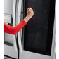 Lg LFXC22596S 22 Cu. Ft. Smart Wi-Fi Enabled Instaview™ Door-In-Door® Counter-Depth Refrigerator
