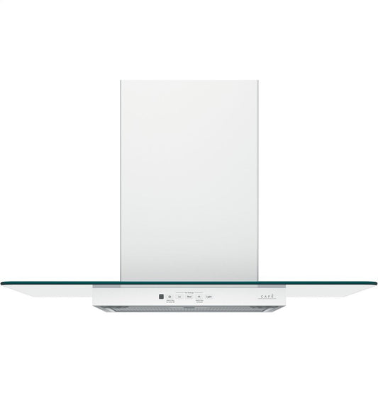 Cafe CVW73014MWM Café 30" Wall-Mount Glass Canopy Chimney Hood
