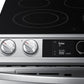 Samsung NE63T8751SS 6.3 Cu. Ft. Flex Duo™ Front Control Slide-In Electric Range With Smart Dial, Air Fry & Wi-Fi In Stainless Steel