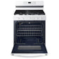 Samsung NX60A6111SW 6.0 Cu. Ft. Smart Freestanding Gas Range With No-Preheat Air Fry & Convection In White