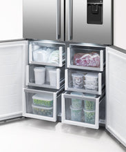 Fisher & Paykel RF203QDUVX1 Freestanding Quad Door Refrigerator Freezer, 36