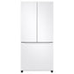 Samsung RF18A5101WW 18 Cu. Ft. Smart Counter Depth 3-Door French Door Refrigerator In White