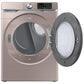 Samsung DVG45B6300C 7.5 Cu. Ft. Smart Gas Dryer With Steam Sanitize+ In Champagne