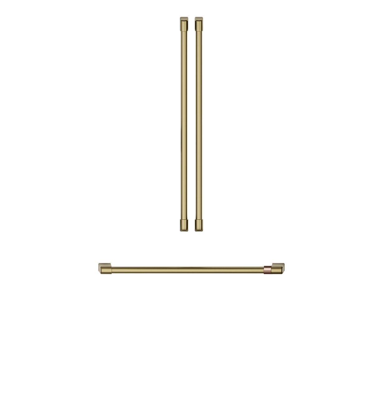 Cafe CXMB3H3PNCG Café™ Refrigeration Handle Kit - Brushed Brass