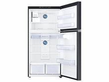 Samsung RT21M6215SG 21 Cu. Ft. Top Freezer Refrigerator With Flexzone™ And Ice Maker In Black Stainless Steel