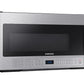Samsung ME21K6000AS 2.1 Cu. Ft. Over The Range Microwave With Ceramic Enamel Interior