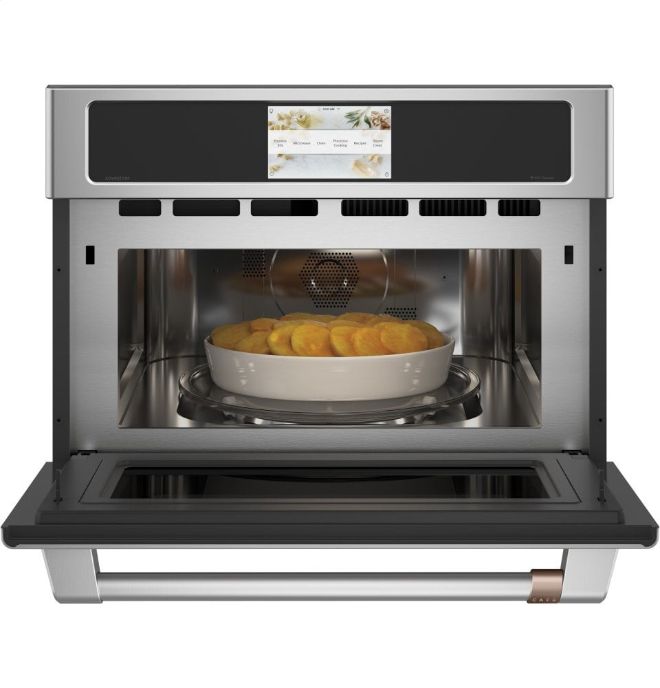 Cafe CSB912P2NS1 Café 27" Smart Five In One Oven With 120V Advantium® Technology