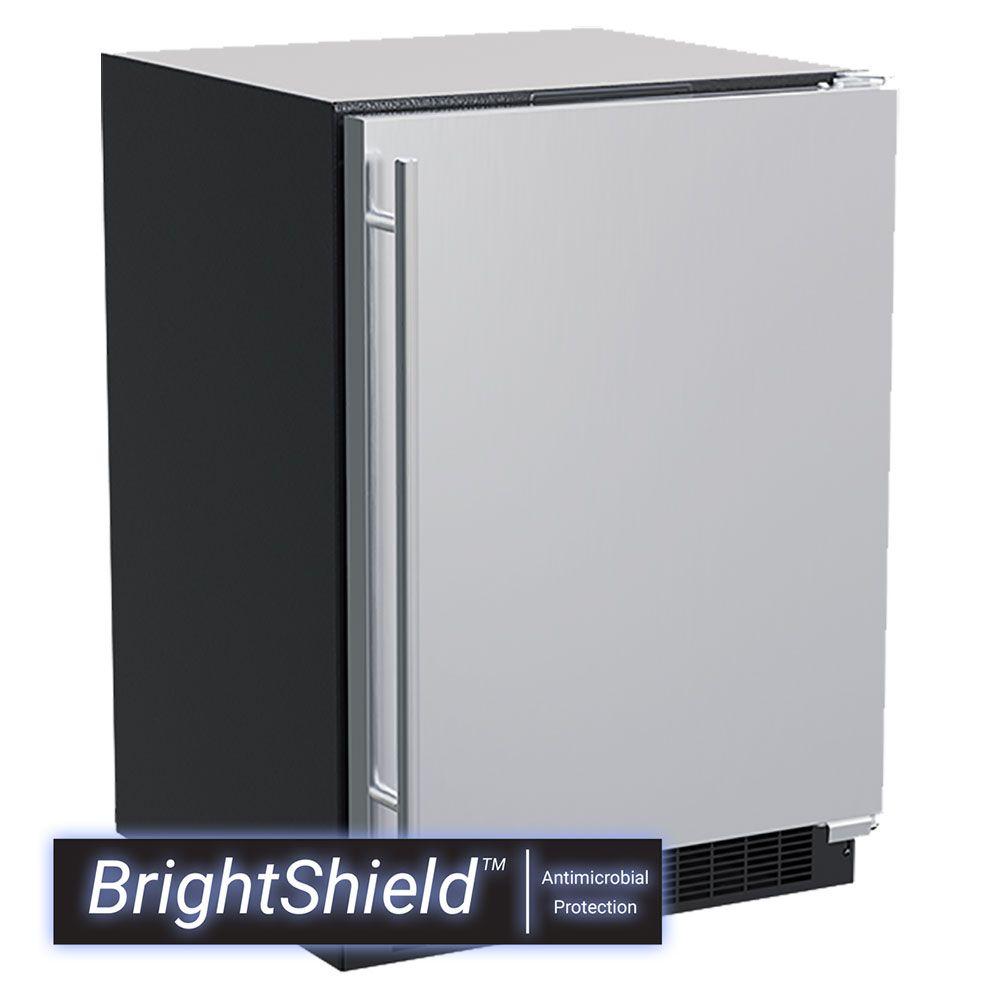 Marvel MLRE224SS81A 24 Inch Marvel Refrigerator With Brightshield With Door Style - Stainless Steel