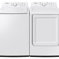 Samsung DVE41A3000W 7.2 Cu. Ft. Electric Dryer With Sensor Dry And 8 Drying Cycles In White, Open Box