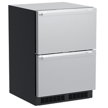 Marvel MLDR224SS61A 24-In Built-In Refrigerated Drawers With Door Style - Stainless Steel