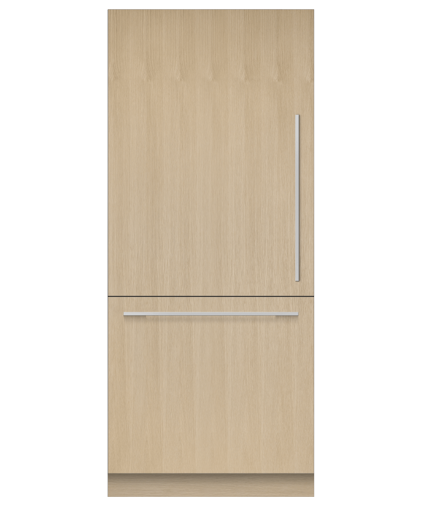 Fisher & Paykel RS3684WLUVK5 Integrated Refrigerator Freezer, 36", 19,2 Cu Ft, Ice & Water