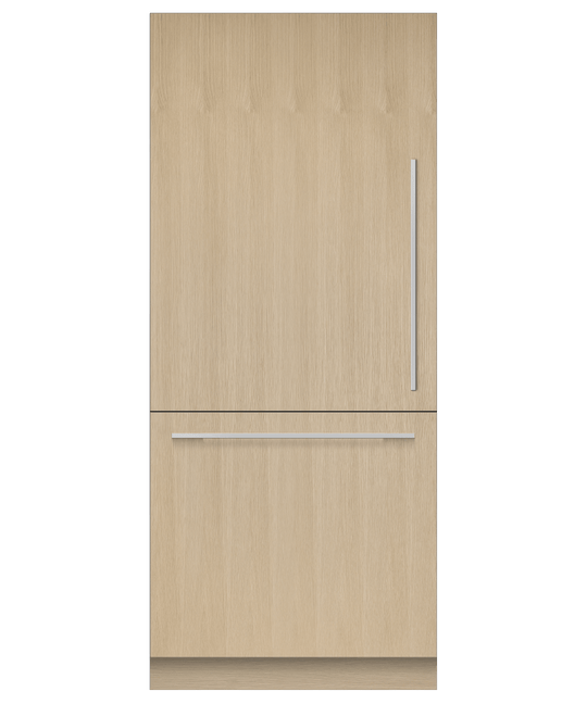 Fisher & Paykel RS3684WLUVK5 Integrated Refrigerator Freezer, 36", 19,2 Cu Ft, Ice & Water