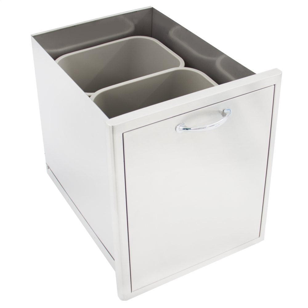 Blaze Grills BLZTRECDRW Blaze Roll Out Double Trash/Recycle Drawer