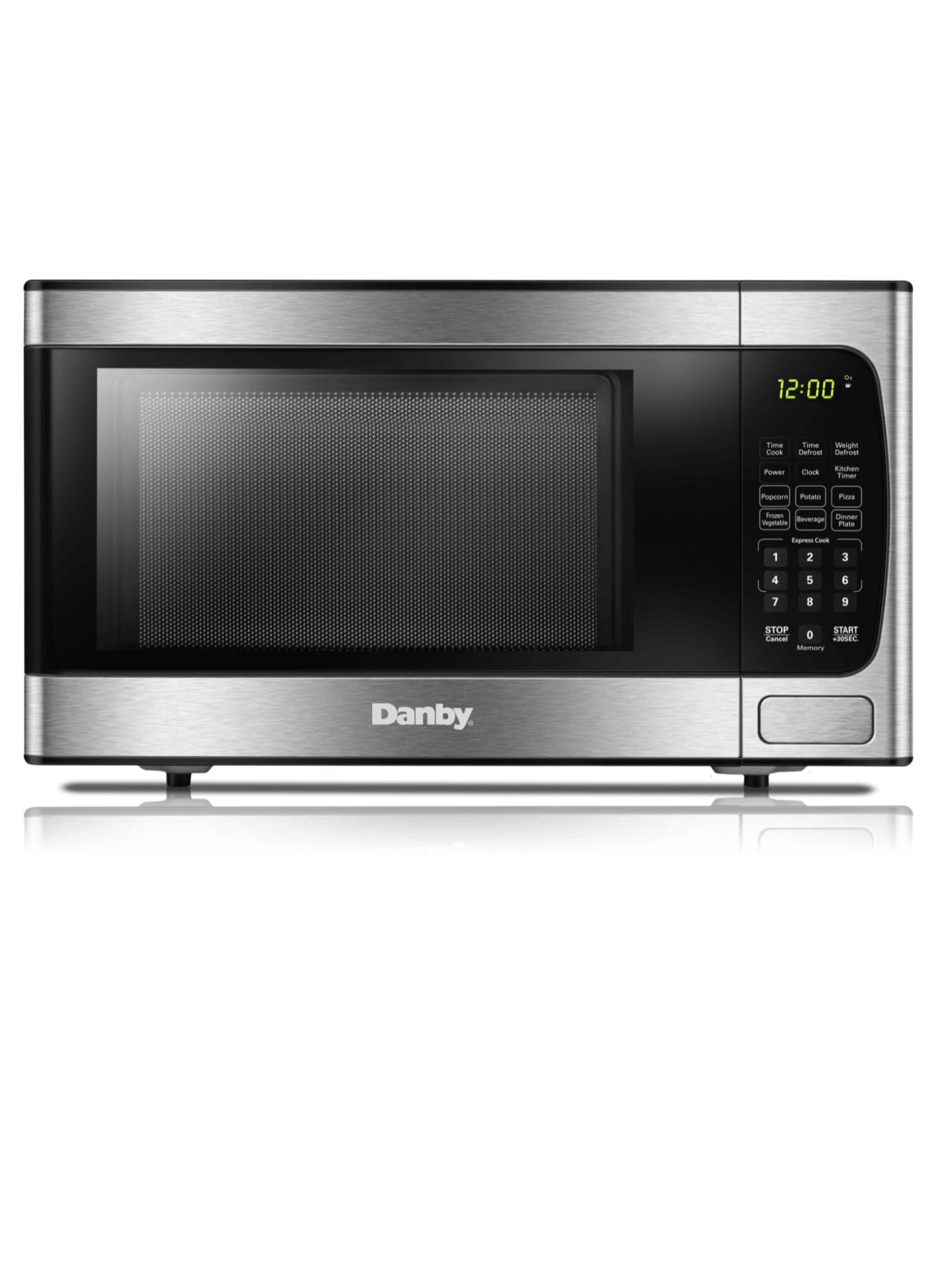 Danby DBMW0924BBS Danby 0.9 Cu Ft. Stainless Steel Microwave With Convenience Cooking Controls