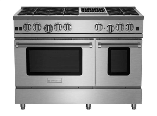 Bluestar RNB486CBV2 48" Rnb Series Range With 12" Charbroiler