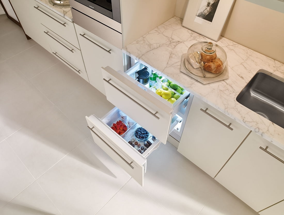 Sub-Zero ID24R 24" Designer Refrigerator Drawers - Panel Ready