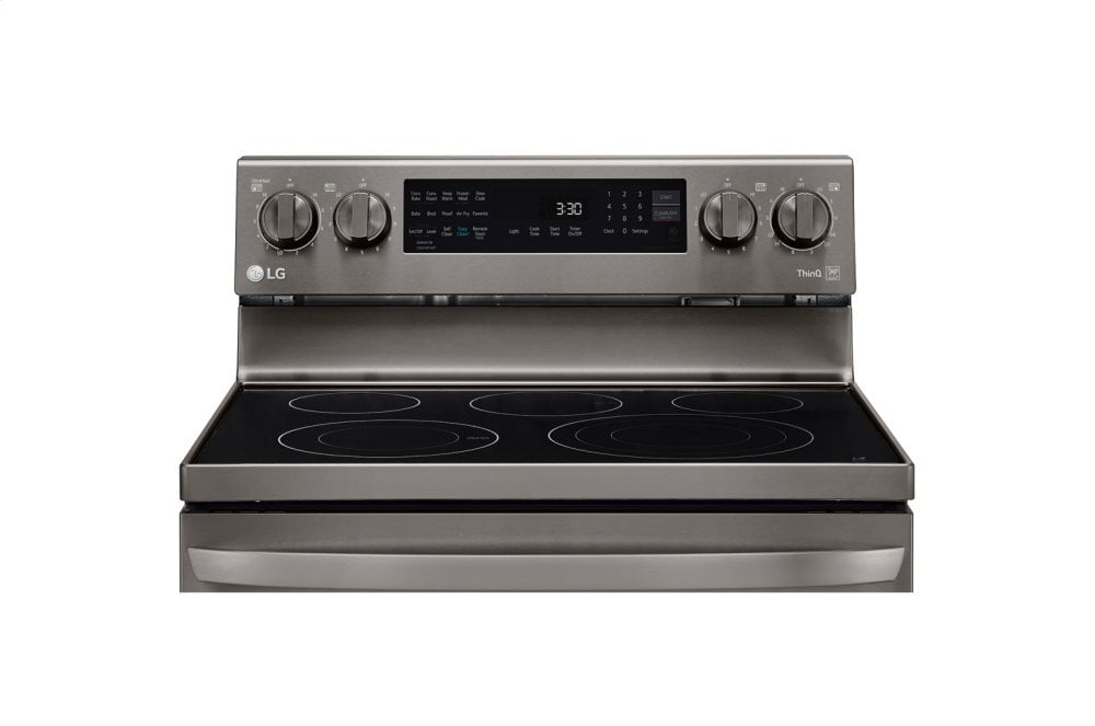 Lg LREL6325D 6.3 Cu Ft. Smart Wi-Fi Enabled True Convection Instaview® Electric Range With Air Fry