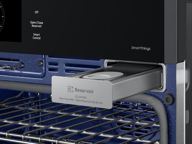 Samsung NV51CG600SMT 30" Single Wall Oven With Steam Cook In Matte Black