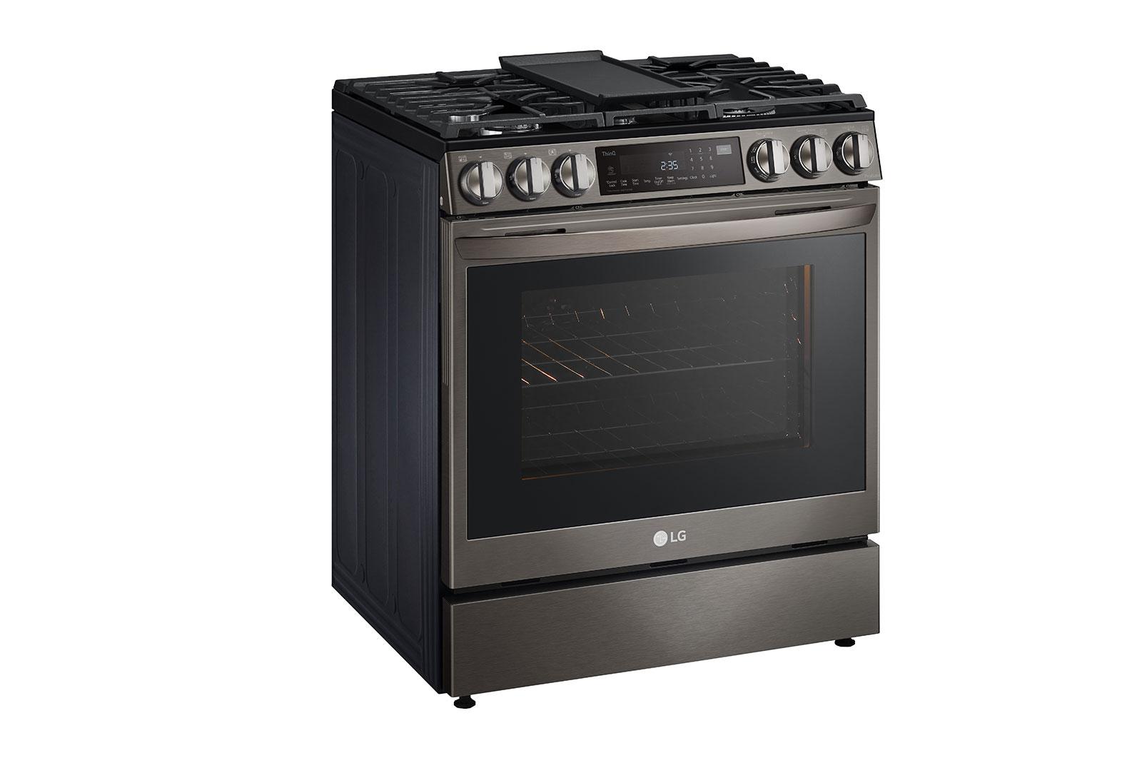 Lg LSDL6336D 6.3 Cu. Ft. Smart Wi-Fi Enabled Probake® Convection Instaview® Dual Fuel Slide-In Range With Air Fry