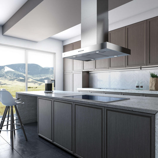 Xo Appliance XORI48SC New! 48In Ccc 600/395 Cfm Low Profile Island Hood Ss