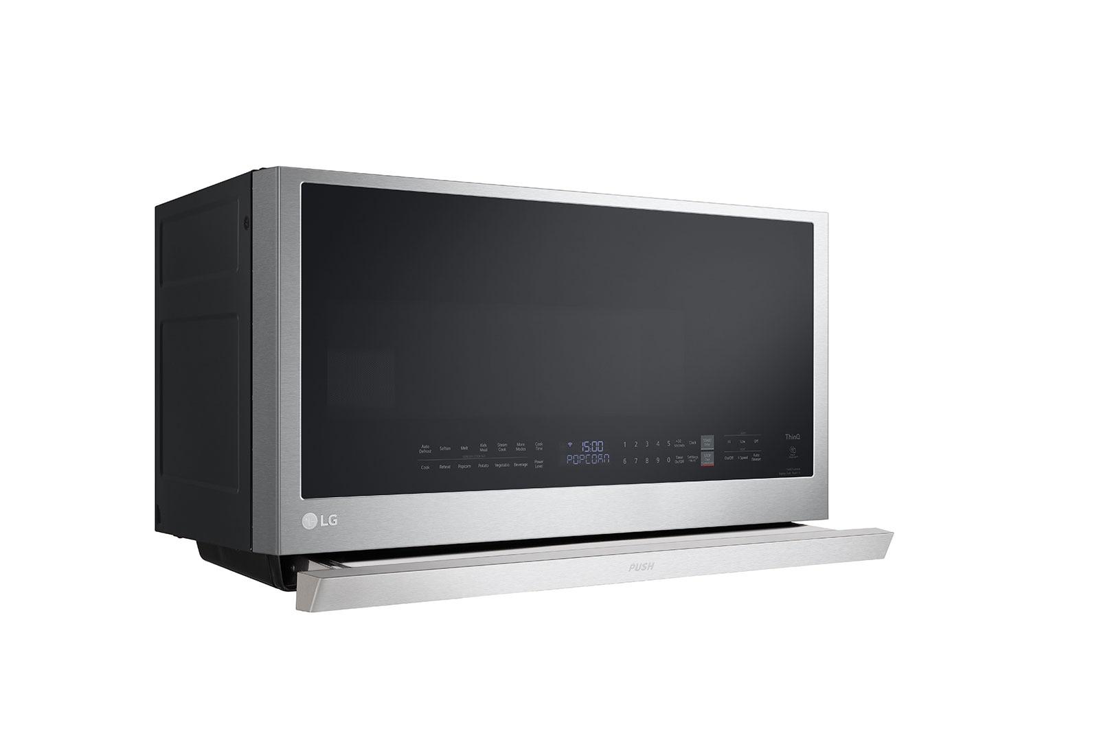 Lg MVEL2137F 2.1 Cu. Ft. Wi-Fi Enabled Over-The-Range Microwave Oven With Easyclean®