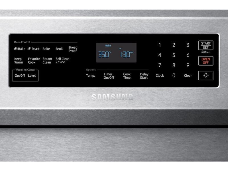 Samsung NE59R6631SS 5.9 Cu. Ft. Freestanding Electric Range With True Convection In Stainless Steel