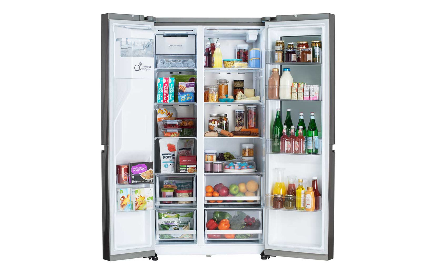 Lg LRSDS2706S 27 Cu. Ft. Side-By-Side Door-In-Door® Refrigerator With Craft Ice&#8482;