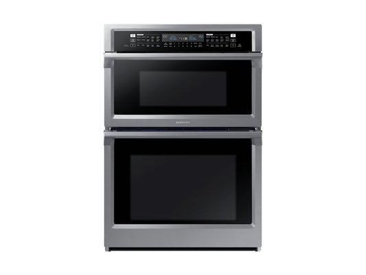 Samsung NQ70M6650DS 30" Microwave Combination Wall Oven In Stainless Steel