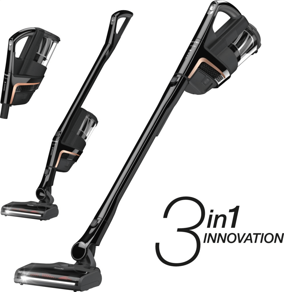 Miele TRIFLEXHX1CATDOGOBSIDIANBLACK Triflex Hx1 Cat & Dog - Cordless Stick Vacuum Cleaner With Additional Handheld Brush - Ideal For Pet Owners.