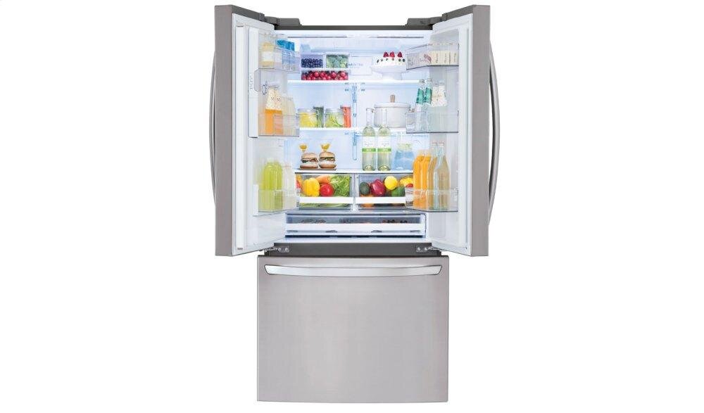 Lg LFXS28968S 28 Cu.Ft. Smart Wi-Fi Enabled French Door Refrigerator