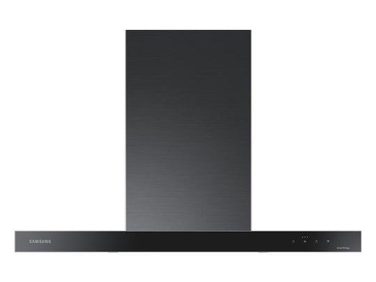 Samsung NK36CB600W33 36" Bespoke Smart Wall Mount Hood In Clean Deep Charcoal