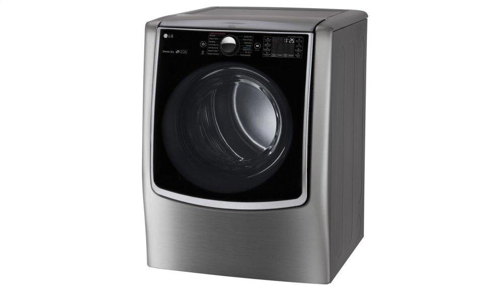Lg DLEX9000V 9.0 Cu. Ft. Large Smart Wi-Fi Enabled Electric Dryer W/ Turbosteam&#8482;
