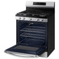 Samsung NX60A6311SS 6.0 Cu. Ft. Smart Freestanding Gas Range With 18K Btu Dual Power Burner & Self Clean In Stainless Steel