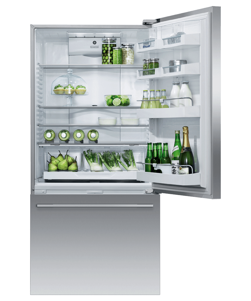 Fisher & Paykel RF170WDRUX5N Freestanding Refrigerator Freezer, 32