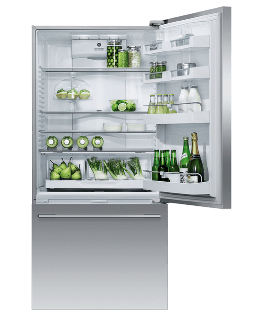 Fisher & Paykel RF170WDRUX5N Freestanding Refrigerator Freezer, 32", 17.1 Cu Ft, Ice & Water