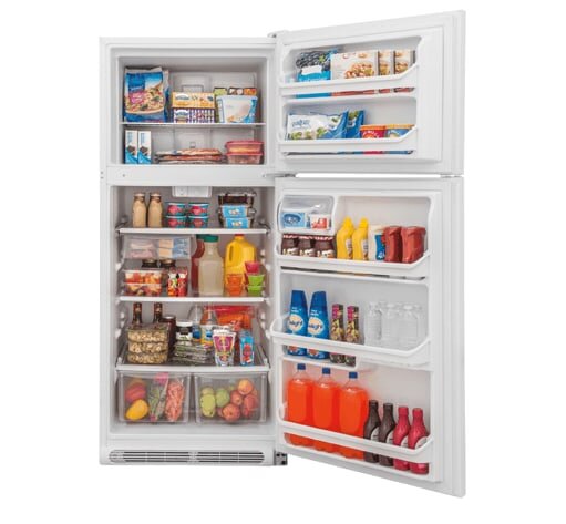 Frigidaire FFTR2021TW Frigidaire 20.4 Cu. Ft. Top Freezer Refrigerator