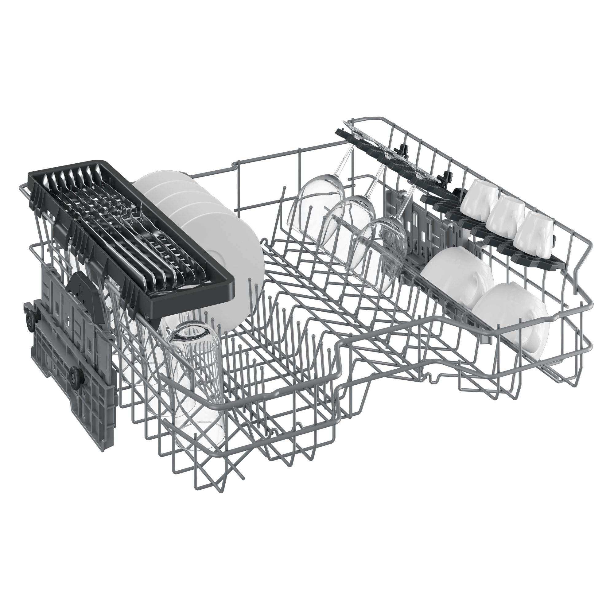Beko DUT25401XHW Tall Tub Dishwasher With (14 Place Settings, 48)