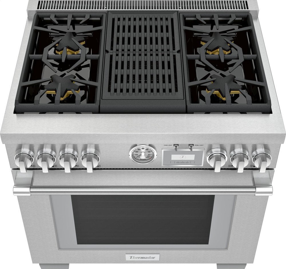 Thermador PRG364WLG 36-Inch Pro Grand® Commercial Depth Gas Range