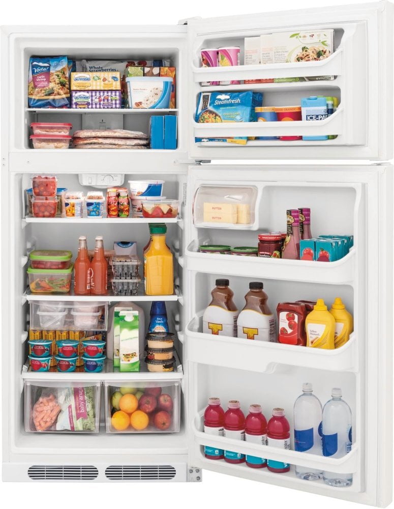 Frigidaire FFHT1621TW Frigidaire 16.3 Cu. Ft. Top Freezer Refrigerator