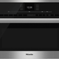Miele H6600BM Stainless Steel - 24 Inch Speed Oven With Combi-Modes And Roast Probe For Precise-Temperature Cooking.