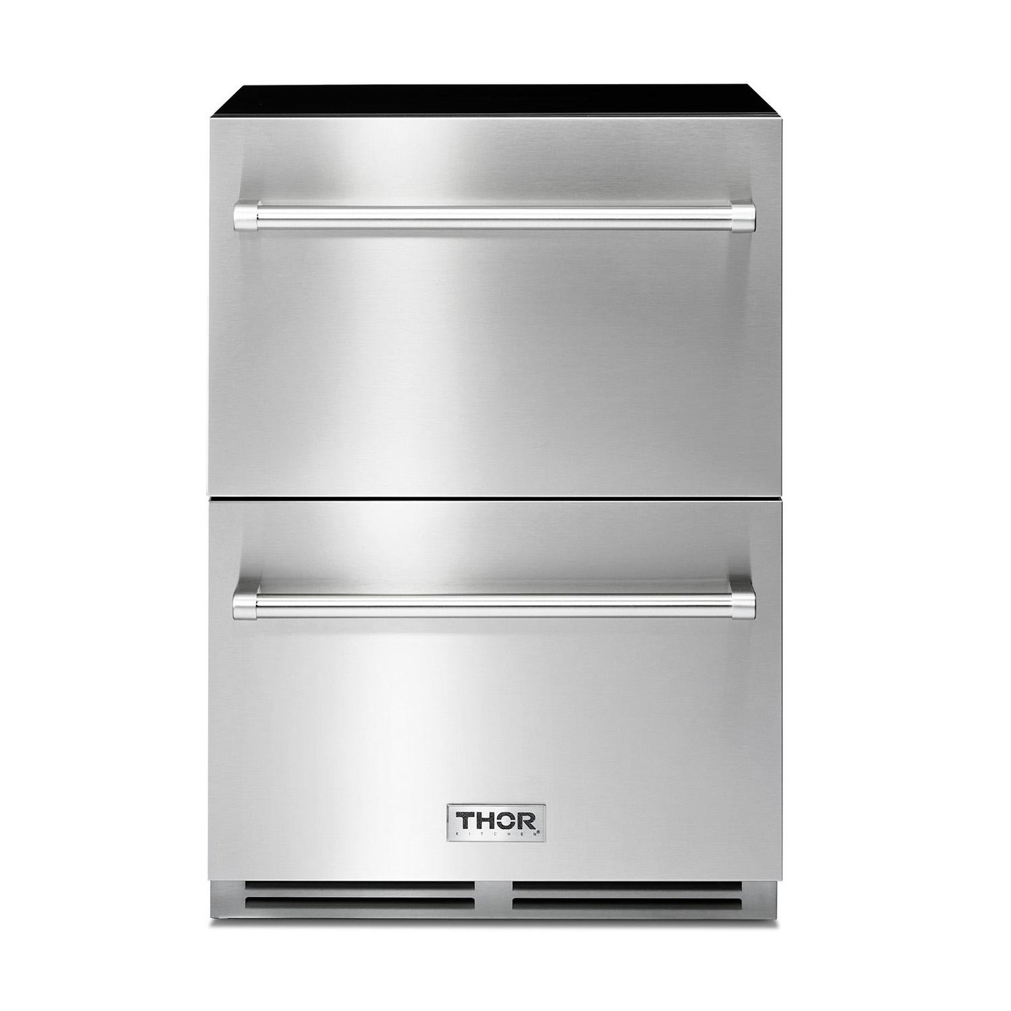 Thor Kitchen TRF24U 24 Inch Indoor Outdoor Refrigerator Drawer In Stainless Steel