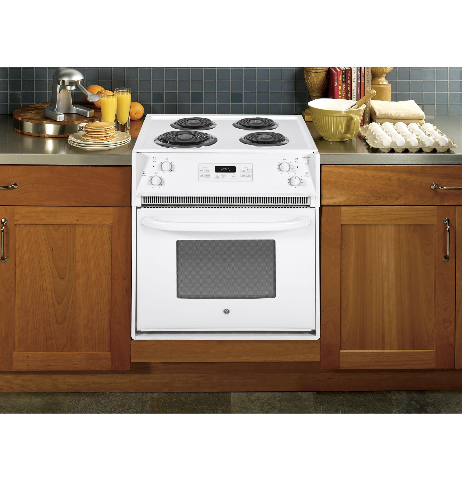 Ge Appliances JM250DTWW Ge® 27" Drop-In Electric Range