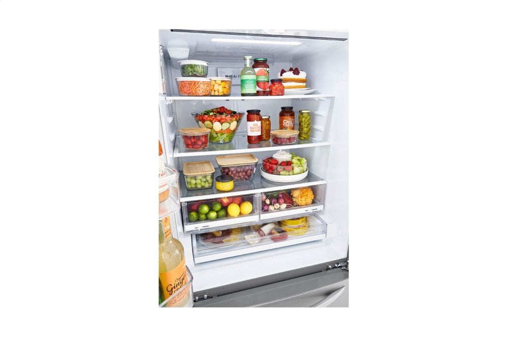 Lg LRFCS2503S 25 Cu. Ft. French Door Refrigerator