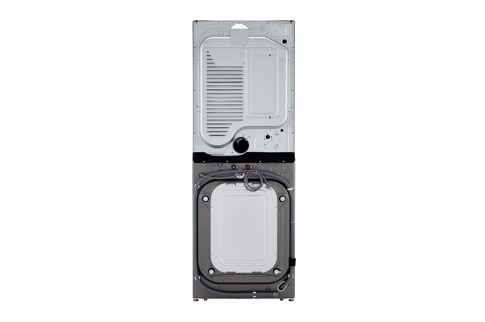 Lg WKE100HVA Single Unit Front Load Lg Washtower&#8482; With Center Control&#8482; 4.5 Cu. Ft. Washer And 7.4 Cu. Ft. Electric Dryer