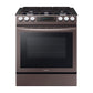 Samsung NX58R9421ST 5.8 Cu. Ft. Slide-In Gas Range With Convection In Tuscan Stainless Steel